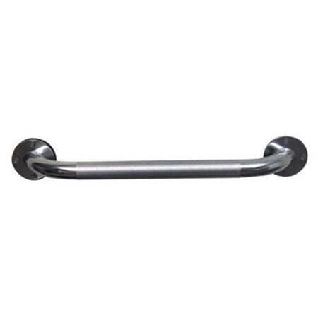 Mabis Mabis 521-1530-0618 18 Inch Institutional Steel Knurled Grab Bar 521-1530-0618